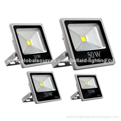 Floodlight, 20W, available in various colors
